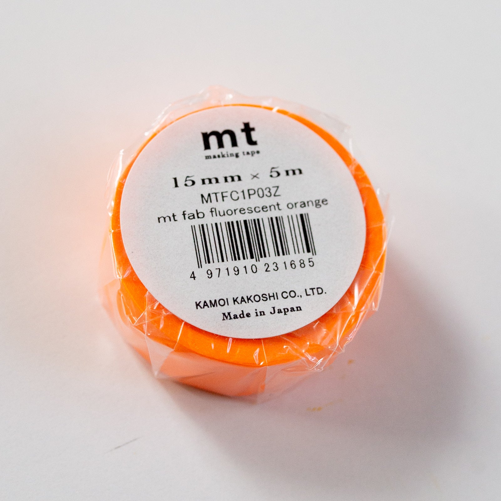 MT Masking tape Fab Fluorescent Orange