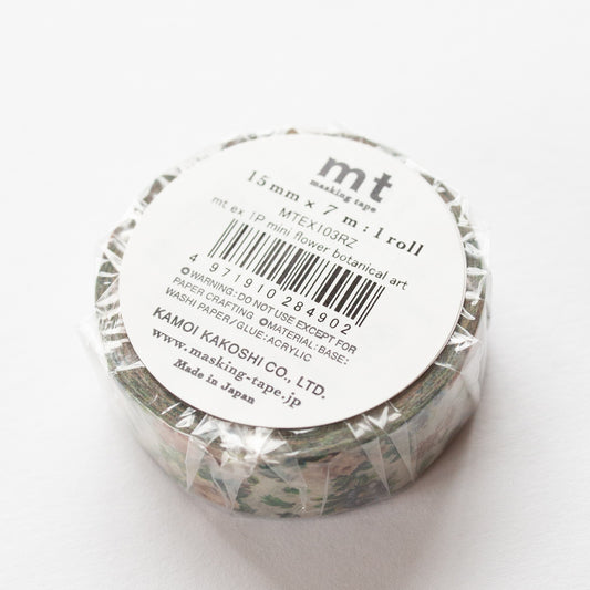 MT Masking tape Mini Flower botanical art