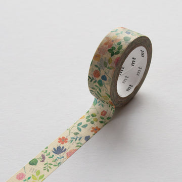 MT Masking tape Watercolor flower