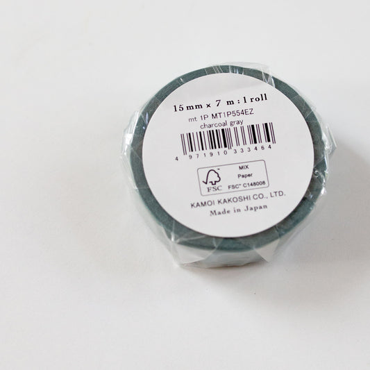 MT Masking tape Basic Charcoal Gray