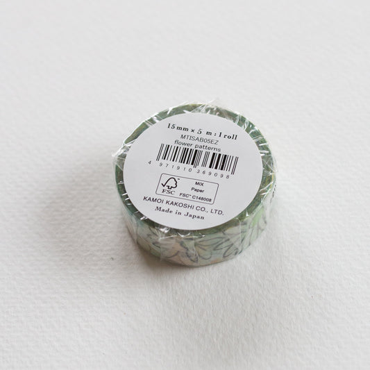 MT Masking tape by Isabelle Boinot Flower patterns