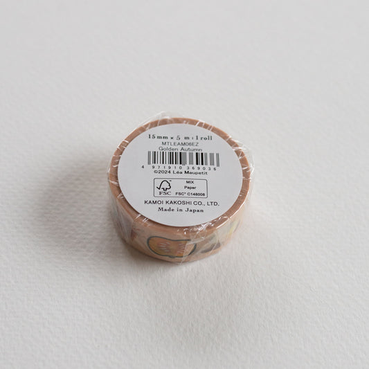 MT Masking tape by Léa Maupetit Golden Autumn