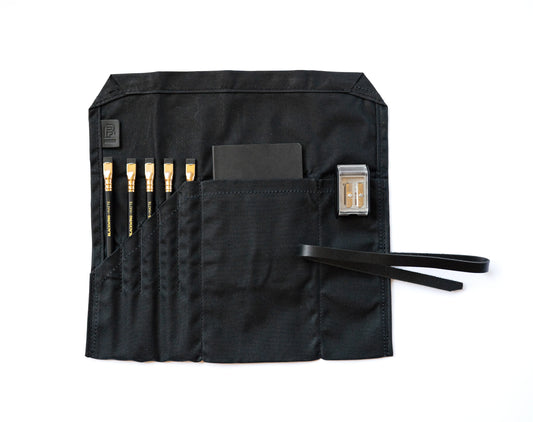 Blackwing pencil case with 5 602 pencils