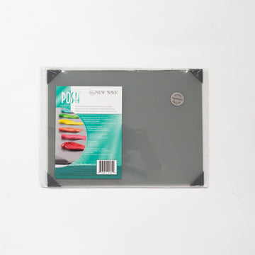 New Wave POSH Grey Glass Table Top Palette 22,8x30,5cm