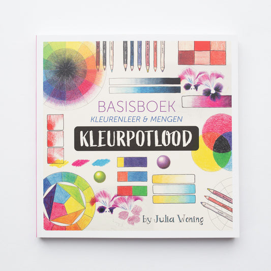 Basisboek Kleurenleer en mengen met kleurpotlood door Julia Woning