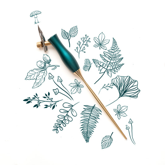 Tom's Studio Bloom Calligraphy Pen Oblique Ivy