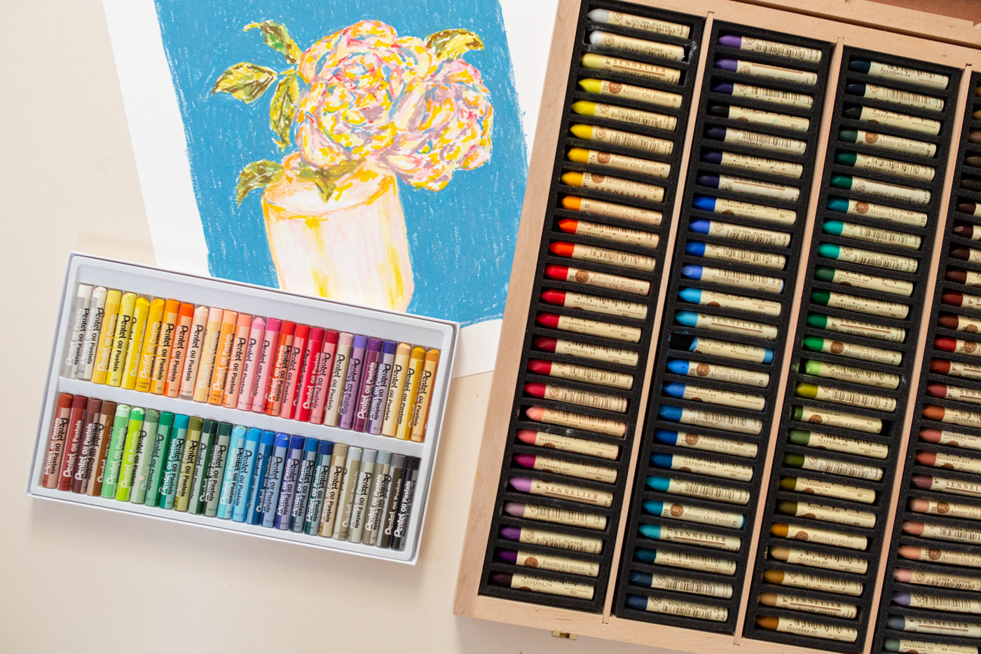 Sennelier Oil pastel set 72 Universal – Splendith