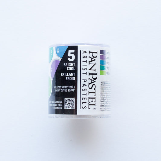 PanPastel Bright Cool Set with 5 Pans