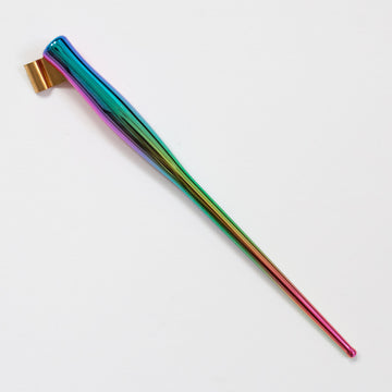 Manuscript Oblique Pen Holder Metallic Rainbow