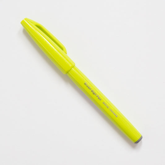 Pentel Touch Brush Sign Lime Green