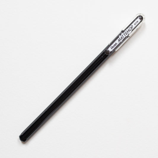 Pentel Gelroller Mattehop Black