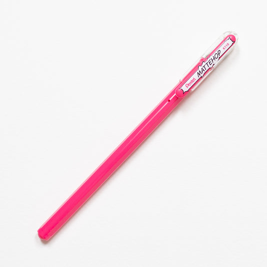 Pentel Gelroller Mattehop Pink