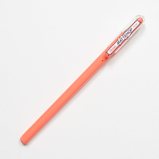 Pentel Gelroller Mattehop Coral Pink