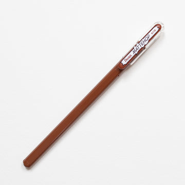 Pentel Gelroller Mattehop Brown