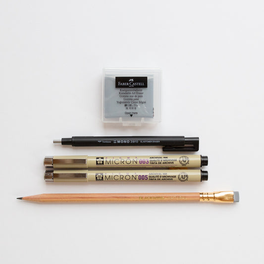 Het Perpetual Schetsboek: Basis materialen set