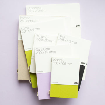 Nieuw! Pith notitie- en schetsboeken