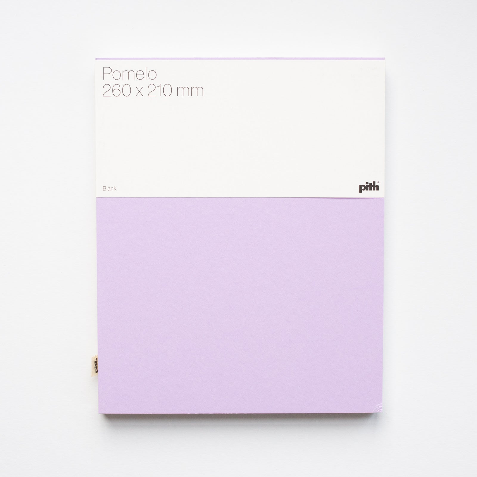 Pith Pomelo Notebook Lavender Blank – Splendith
