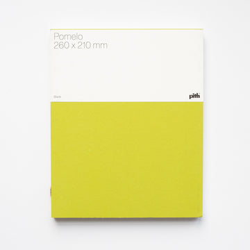 Pith Pomelo Notebook Chartreuse Blank