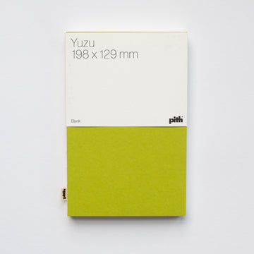 Pith Yuzu Notebook Chartreuse Blank