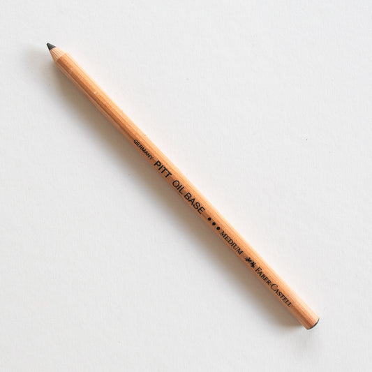 Faber-Castell Potlood Pitt Oil Base zwart medium