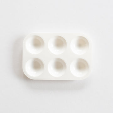 Kunststof palet 6 bakjes