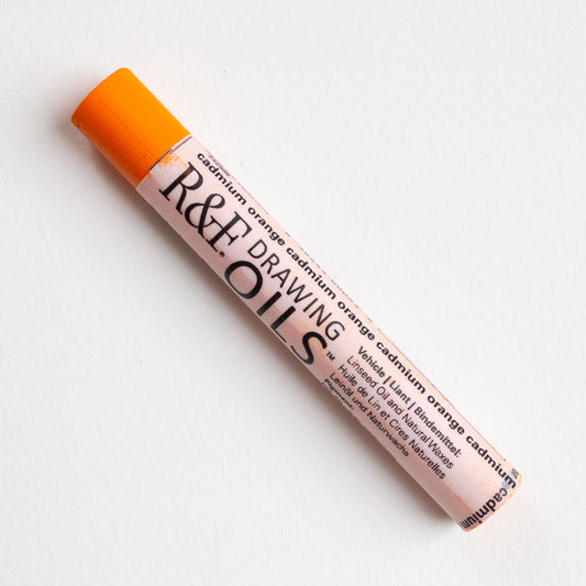 R&F Drawing Oils 12ml Cadmium Orange