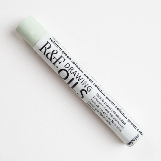 R&F Drawing Oils 12ml Celadon Green