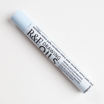 R&F Drawing Oils 12ml Cerulean Extra Pale