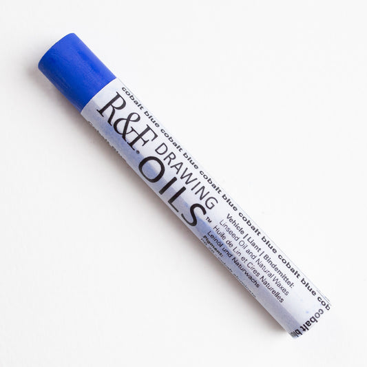 R&F Drawing Oils 12ml Cobalt Blue