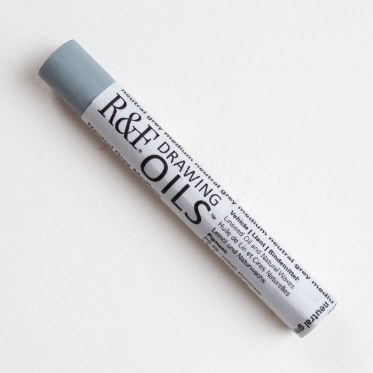 R&F Drawing Oils 12ml Neutral Grey Medium