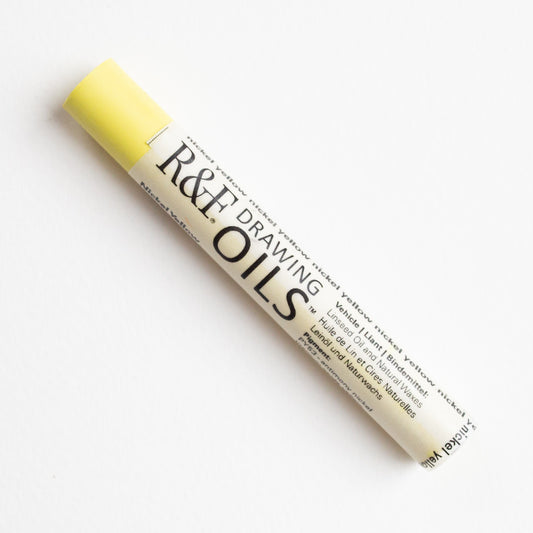 R&F Drawing Oils 12ml Nickel Yellow