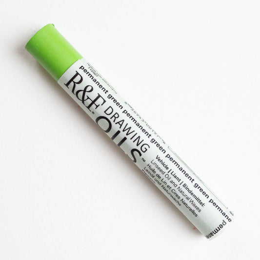 R&F Drawing Oils 12ml Permanent Green