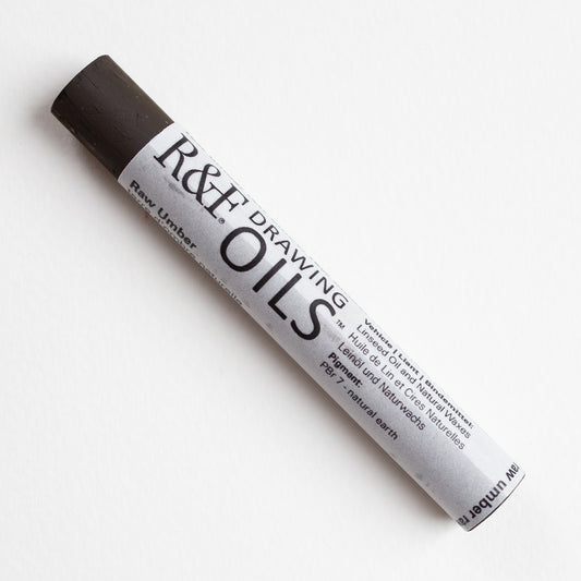 R&F Drawing Oils 12ml Raw Umber