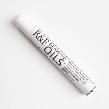 R&F Drawing Oils 12ml Titanium ZInc White