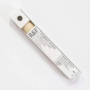 R&F Pigment Stick 38ml Unbleached Titanium