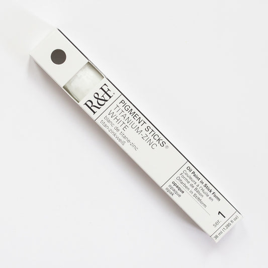 R&F Pigment Stick 38ml Titanium Zinc White