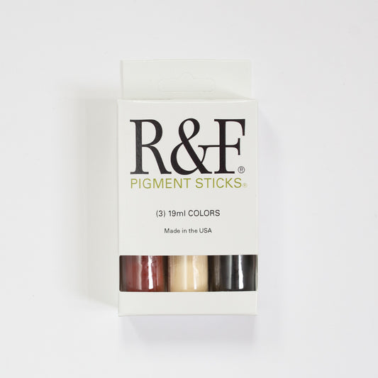 R&F Pigment Stick 19ml Begin Set of 3 Sticks