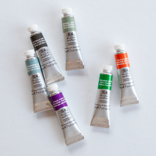 Winsor & Newton Revival Collection tube set 6x5ml