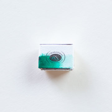 Roman Szmal Aquarius Watercolour 104 Half pan Phthalo Green (Blue Shade) 1