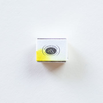 Roman Szmal Aquarius Watercolour 204 Half pan Lemon Yellow 2