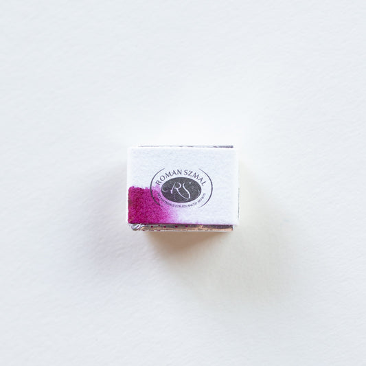 Roman Szmal Aquarius Watercolour 214 Half pan Quinacridone Violet 2