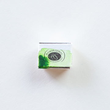 Roman Szmal Aquarius Watercolour 233 Half pan Sap Green 2