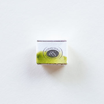 Roman Szmal Aquarius Watercolour 252 Half pan Sap Green Light 2