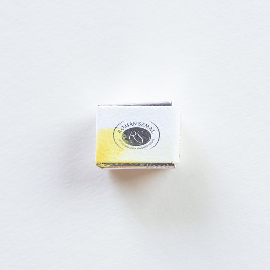 Roman Szmal Aquarius Watercolour 268 Half pan Nickel Tungsten Yellow 2