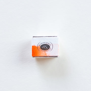 Roman Szmal Aquarius Watercolour 314 Half pan Brilliant Orange 3