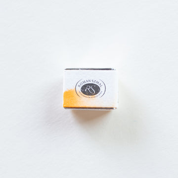 Roman Szmal Aquarius Watercolour 353 Half pan Golden Orange 3
