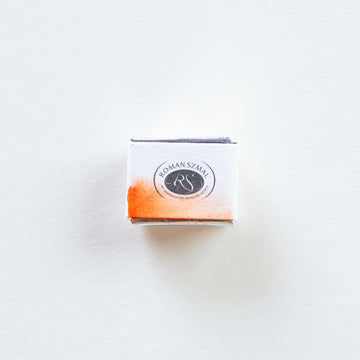 Roman Szmal Aquarius Watercolour 354 Half pan Aquarius Orange 3