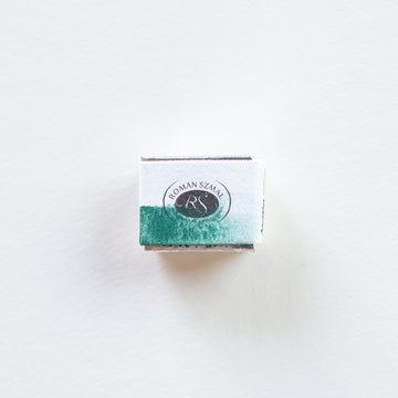 Roman Szmal Aquarius Watercolour 367 Half pan Cobalt Green Deep 3