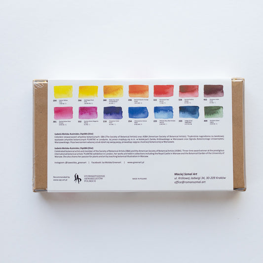 Roman Szmal Aquarius Watercolour set 14 Izabela Wolska-Kusmider (edition 2026)