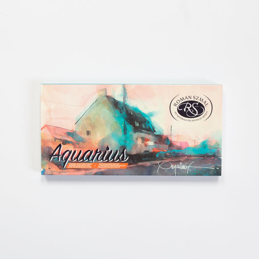 Roman Szmal Aquarius Watercolour set 24 pans Pasqualino Fracasso